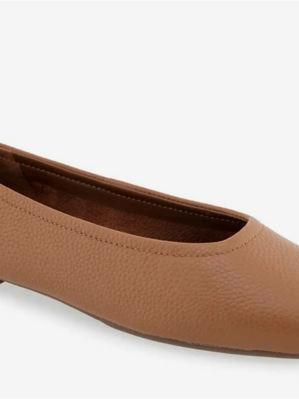 AEROSOLES Amelie Caramel Ballet Flats - Picture 2 of 13